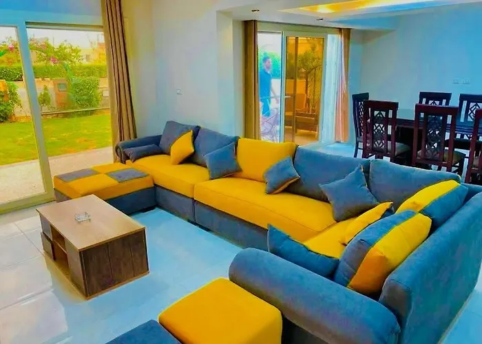 Villa بنتهاوس جاكوزي - و - بورتو السخنة - وحدات فاخر استثنائية *